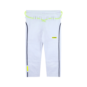 Lightweight Brazilian Jiu Jitsu Gi White Pearl Weave BJJ Uniform with Reinforced Stitching Training Competition <b>Kimono</b> - Product Image 2