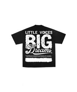 2025 logotipo personalizado Hip Hop camiseta 300gsm francés Terry muy desgastado rasgado DTG impresión moda Hip Hop hombres camisetas - Product Image 3