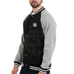 Pakistan Manufactured Sporty <b>Baseball</b> Winter <b>Jackets</b> High Quality Lightweight OEM Design Stand Collar Front Logo <b>Men's</b> - Product Image 2