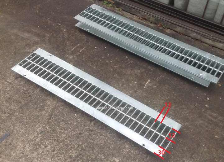 Galvanized Pit Gutter Cable Trench Drain Grating Cover