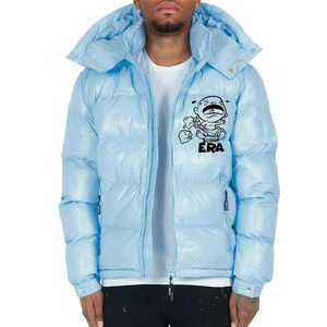 Doudounes OEM ODM pour hommes manteaux matelassés d'hiver vêtements d'extérieur chauds et légers à la mode - Product Image 1