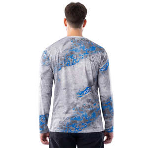 Diseño sublimado Cómodo y transpirable Hombres Camisas de pesca de manga larga Casuales - Product Image 4