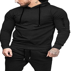 Survêtement Homme Hiver Mode Entraînement Fitness 100% Coton Eco-Friendly Polaire Confort Personnalisable Couleur et Logo Style Hoodie - Product Image 1