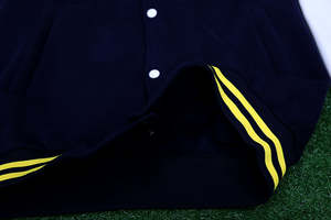 Veste universitaire personnalisée de haute qualité, broderie en chenille, manches en cuir, coupe-vent, style professionnel pour hommes et femmes, état neuf - Product Image 5