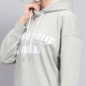 Ensembles de sweats à capuche et de shorts pour femmes de couleur unie en gros 2025 Nouveau design Sweat à capuche confortable pour femmes à vendre - Product Image 4