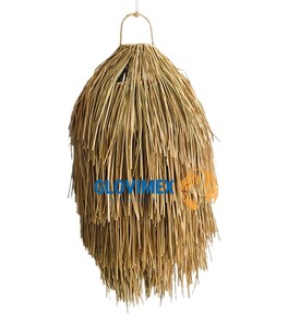 โคมไฟหวายจากหญ้าทะเลแบบโครงโคมไฟแชนเดอเลียโคมไฟแชนเดอเลียร์ปรับแต่งสีได้สำหรับบ้านคาเฟ่ - Product Image 1