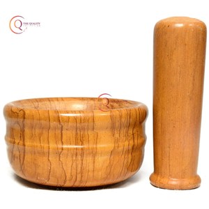 Juego de mortero de madera hecho a mano, tamaño de forma personalizado, medicina de plástico duradero/trituradora/molinillo de especias, herramienta para pastillas, hierbas y especias - Product Image 5