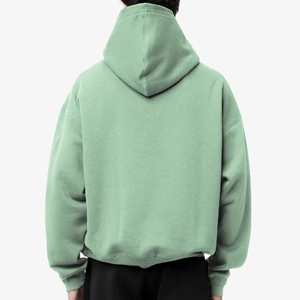 เสื้อฮู้ดดี้แบบใหม่สั่งทำขายส่ง โลโก้ เสื้อฮู้ดดี้ผู้ชายแบบสวม คุณภาพสูง แฟชั่น ทรงหลวม สบายๆ น้ำหนักมาก - Product Image 5