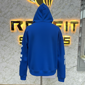 Logo personnalisé de marque privée le plus demandé sweat à capuche avec fermeture éclair violet imprimé fabriqué en usine sweats à capuche à bas prix pour hommes sweats à capuche pour hommes - Product Image 3