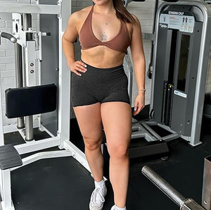 Shorts de gymnastique Fitness Femmes Workout Running Yoga Shorts Custom Gym Sport Fitness Workout Seamless - Product Image 4