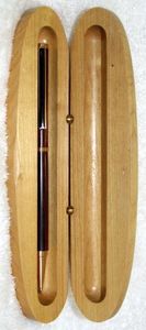 <b>WOODEN</b> HANDMADE BAMBOO High Quality Luxury Gift Pen Set Customize Engraved Logo <b>Wooden</b> Pen With <b>Wooden</b> <b>Box</b> - Product Image 2