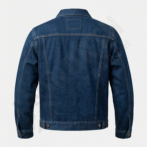 Chaqueta Vaquera de Invierno para Hombre de Alta Calidad, Hecha a Medida, con Cuello Alto, Logotipo Frontal, Reversible, Último Diseño, Ropa Exterior - Product Image 2
