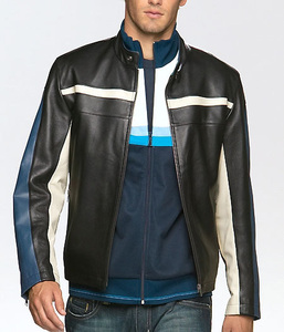 High Street meilleure qualité hommes veste en cuir véritable respirant grande taille imperméable pour la saison de printemps Style pakistanais - Product Image 2