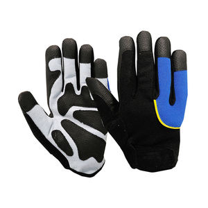 Guantes Mecánicos de Cuero Sintético Antideslizantes Scanza Enterprises SE-SH-201, Doble Protección en la Palma, Resistentes a Impactos, Cortes y Fuego - Product Image 4