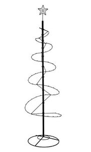 Árbol de Navidad de metal verde, ideal para fiestas navideñas glamorosas, estilos de decoración elegantes o configuraciones exclusivas de Winter Wonderland - Product Image 2