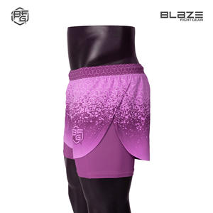 2025 pantalones cortos de entrenamiento MMA para hombre Jymwear Jogging con logotipo personalizado sublimación impresa antiarrugas y decoración de patrones - Product Image 2