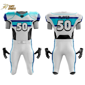 Camiseta de fútbol de rugby americano OEM 2025 para la temporada de invierno uniformes de sublimación transpirables diseño personalizado gratuito opciones de talla grande - Product Image 3