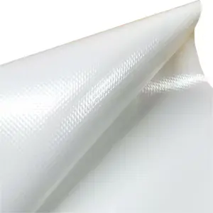 Rollos de pancarta flexible de PVC imprimible digital Material de impresión 440G 3,2 M 13oz pancarta flexible brillante laminada en caliente