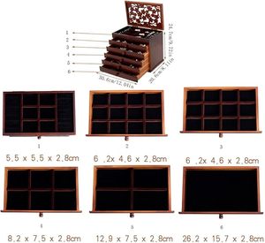 Vente en gros de boîtes d'emballage faites à la main en bois et en bambou de haute qualité Boîtes de rangement pour cadeaux Appareils ménagers Vietnam Mad BY HF CRAFTS - Product Image 6