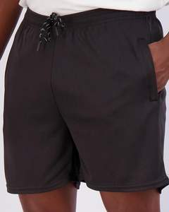 Pantalones cortos de gimnasio de entrenamiento atlético de verano de 5 pulgadas para hombre, chándales hasta la rodilla con estampado de malla de secado rápido y bolsillos con cremallera - Product Image 4