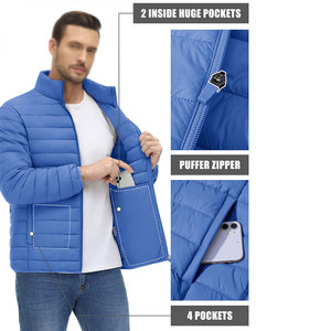 Nylon / Polyester Wool Made Puffer <b>Jacket</b> Best Price Puffer <b>Jacket</b> New Arrival Winter <b>Jacket</b> - Product Image 5