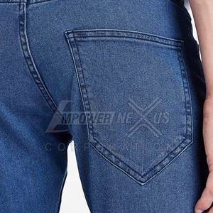 Nuevo estilo de uso al aire libre Hombres Jeans Pantalones Mejor calidad Color sólido Ligero Jeans Pantalones para hombres - Product Image 6