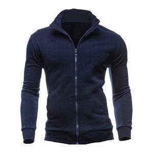 Sweat à capuche pour homme, coupe classique, 100% coton, couleur unie, veste chaude d'hiver, capuche zippée, impression numérique, écologique, respirant - Product Image 5