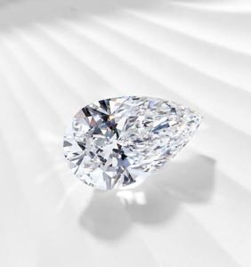Diamant synthétique en laboratoire de 1 carat, taille poire, couleur D, clarté VVS1, CVD HPHT, certifié IGI, fournisseur en gros sur mesure - Product Image 2