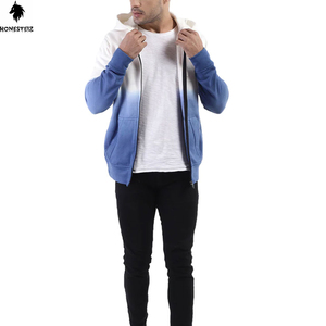 Sudadera con capucha de rizo francés desgastada con lavado ácido Vintage, sudaderas con estampado de algodón pesado para hombres, técnicas bordadas sólidas de invierno - Product Image 3