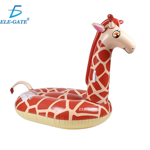 Flotador Inflable Gigante con Forma de Jirafa para Diversión Acuática - Product Image 2