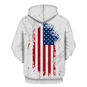 Sudadera con capucha estampada de algodón suave para hombre Ajuste cómodo y estilo de calle de moda - Product Image 2