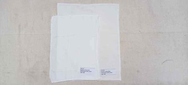 Bamboo Linen Blended Fabrics in Satin Finish Ideal for Making Scarves and Shawls, Suitable for Dyers and Scarf Designers