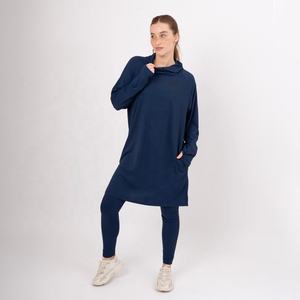 Vestido Deportivo Modesto de Manga Larga para Mujeres Musulmanas, con Capucha, Túnica Deportiva con Bolsillos, Diseñado para Entrenamientos en el Gimnasio y Fitness - Product Image 6
