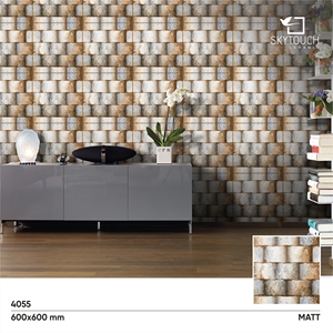 Carreaux de sol meilleure collection finition mate nouveau design 600x600 carreaux de céramique émaillés mats du fabricant et du fournisseur - Product Image 3