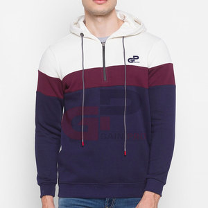 Nouveauté Sweats à capuche confortables à demi fermeture éclair Sweats à capuche à demi fermeture éclair de style décontracté entièrement personnalisés - Product Image 1