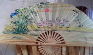 Abanico de Mano de Bambú Premium con Construcción Resistente y Acabado Liso, Diseñado para Uso Repetido, Decoración de Eventos y Exportación al por Mayor - Product Image 3