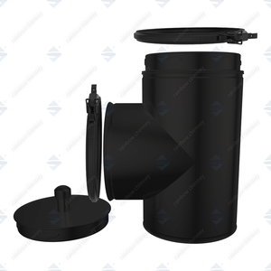 Fascia di Bloccaggio per <span class=keywords><strong>Tubi</strong></span> di Canna Fumaria Isolati a Doppia Parete in Acciaio Inox 304 di Classe A per Tutti i Tipi di Combustibile, <span class=keywords><strong>Diametro</strong></span> 6 Pollici - Product Image 6