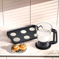 Distributeur de pâte à cupcakes, verseur antiadhésif peu encombrant pour gâteaux, gaufres, crêpes, outil de cuisine facile à nettoyer