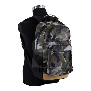 Sac à dos unisexe de grande capacité personnalisé OEM, sacs de basketball, plusieurs couches, sac à dos pour homme, couleurs unies, sac de sport de basketball - Product Image 2