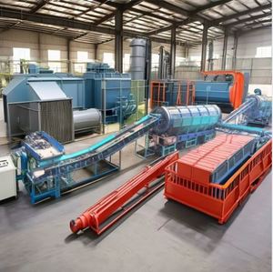 Engrenage de roulement de moteur de qualité assurée, poids en acier doux, pour installation de traitement des déchets et de recyclage, puissance 90-160 kW, 600 kg, garantie 1 an - Product Image 2