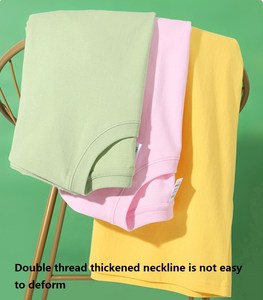 Top Seller tamaño de la UE 180gsm algodón de alta calidad OEM logo personalizado sólido liso hombres mujeres Unisex Camiseta de manga corta para hombres - Product Image 6