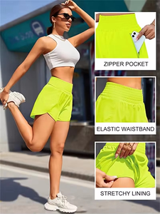 Novedades: Shorts Deportivos 2 en 1 para Mujer, Transpirables, Ajustados, para Correr y Yoga, para Entrenamiento en el Gimnasio - Product Image 2