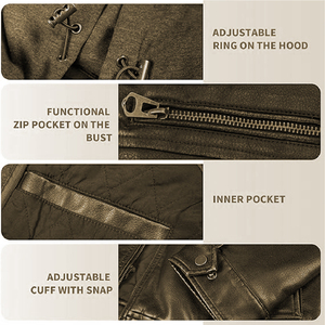 <b>Winter</b> <b>Leather</b> <b>jackets</b> Plus size <b>leather</b> <b>jackets</b> - Product Image 4