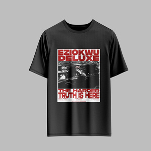 Camiseta Moderna Artística con Estampado Único Inspirado en el Tiempo, Tela Suave, Apta para Atuendos Casuales, Camiseta con Cuello Redondo Estilo Urbano - Product Image 6
