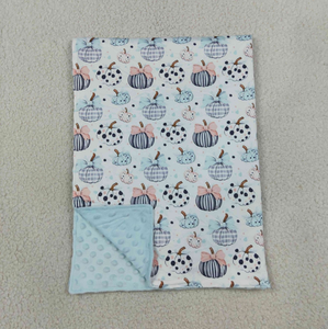 Baby Girls Bows <b>Pumpkins</b> Fall <b>Blankets</b> - Product Image 5