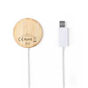 Chargeur sans fil magnétique personnalisé avec logo, gadget promotionnel USB - Product Image 6