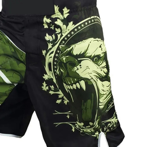Pantalones cortos de MMA para hombre de alto rendimiento con durabilidad mejorada y nuevos clubes modernos Pantalones cortos de MMA de boxeo personalizados al por mayor hechos en fábrica - Product Image 4