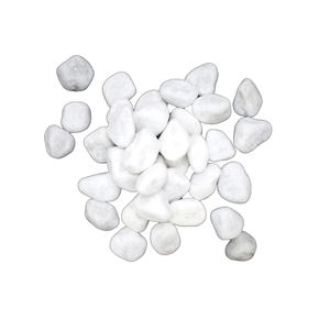 Piedra De Guijarro blanco nieve natural de venta 2025 disponible a precio de proveedor indio - Product Image 5