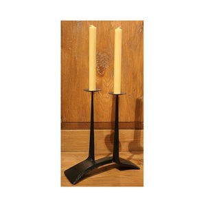 Porte-bougie moderne en aluminium et cuivre plaqué décoration de mariage intérieure et extérieure pour usage domestique matériau métallique - Product Image 5