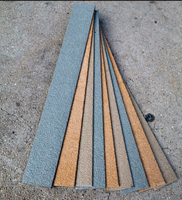 Marchepied antidérapant en FRP/GRP de 70*10*3MM, revêtement de marche, adapté aux applications extérieures, quais et escaliers